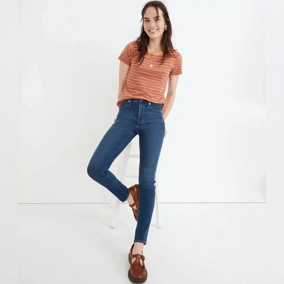 Madewell Denim - Madewell Women’s Size 25 Petite 10" High-Rise Skinny Jeans in Coronet Wash NG847